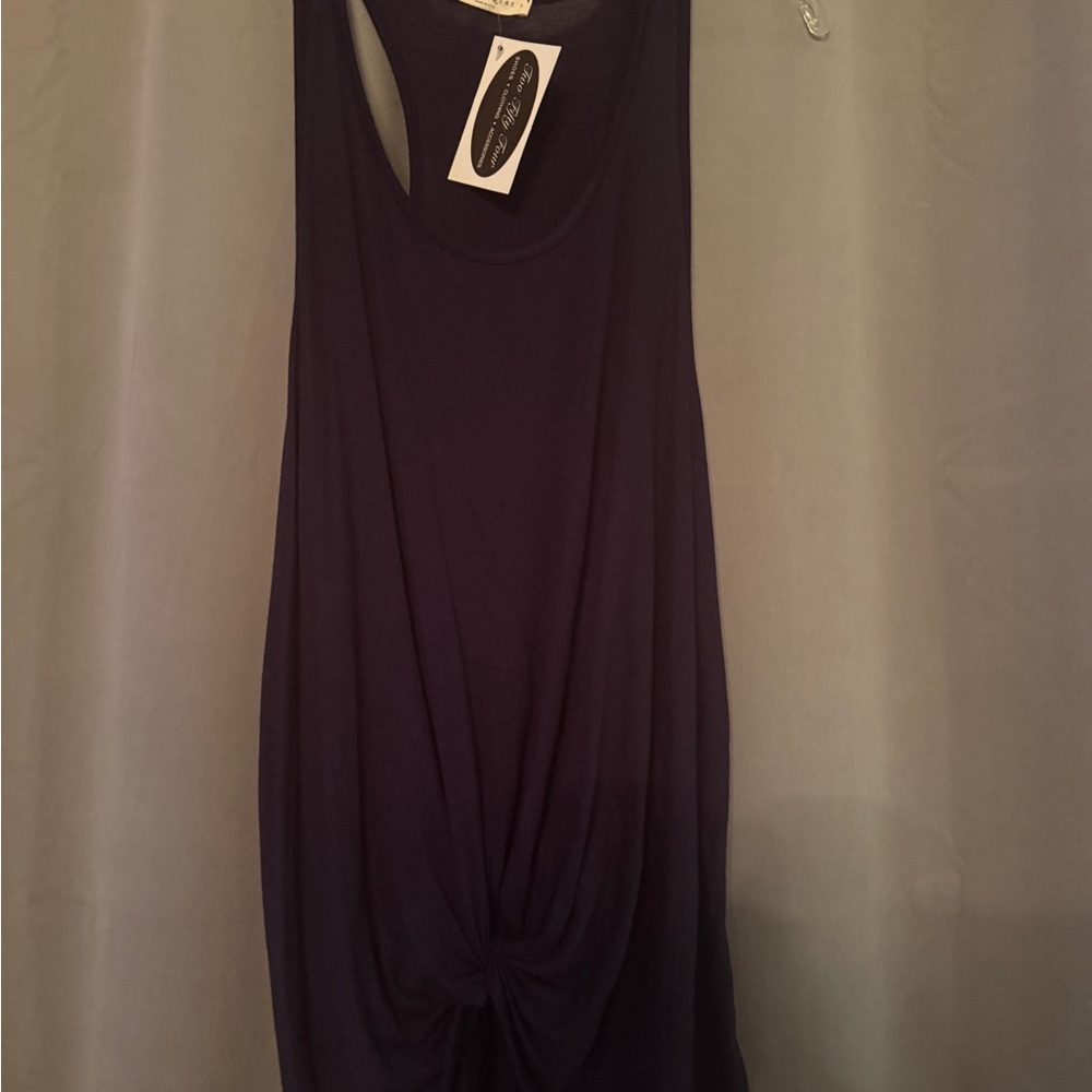 Chic Women's Deep Navy Tank Top